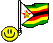 Zimbabwe1 Smiley – Flaggen