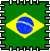 Brazil Smiley – Flicken