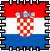 Croatia Smiley – Flicken