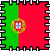 Portugal Smiley – Flicken