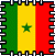 Senegal Smiley – Flicken