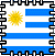 Uruguay Smiley – Flicken
