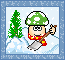 17fliegenpilzwinter0033 Smiley – Fliegenpilz