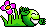 Smiley Emoticons Hurra Fruehling1 Pink Smiley – Fruehling