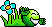 Smiley Emoticons Hurra Fruehling1 Tuerkis Smiley – Fruehling