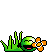 Smiley Emoticons Hurra Fruehling3 Orange Smiley – Fruehling
