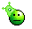 Smiley Emoticons Gehirnschnecke Down Smiley – Gehirnschnecke