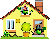Smiley Emoticons Marga Haus Silvester05 Smiley – Haus