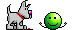 Smiley Emoticons Elektroschocker Smiley – Hund