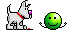 Smiley Emoticons Elektroschocker4 Smiley – Hund