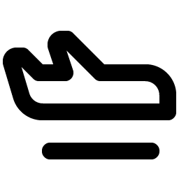 Airplane In Flight Bold Smiley – Icons