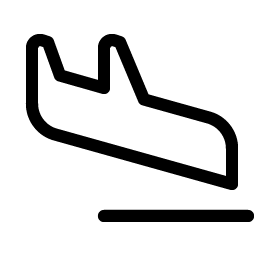 Airplane Landing Light Smiley – Icons
