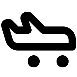 Airplane Taxiing Bold Smiley – Icons
