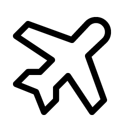 Airplane Tilt Light Smiley – Icons