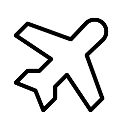Airplane Tilt Thin Smiley – Icons
