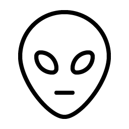 Alien Thin Smiley – Icons
