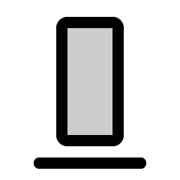 Align Bottom Simple Duotone Smiley – Icons