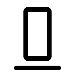 Align Bottom Simple Smiley – Icons