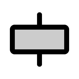 Align Center Horizontal Simple Duotone Smiley – Icons