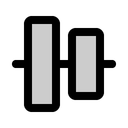 Align Center Vertical Duotone Smiley – Icons