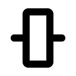 Align Center Vertical Simple Bold Smiley – Icons