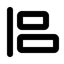 Align Left Bold Smiley – Icons