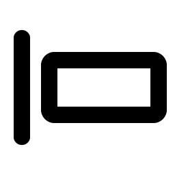 Align Left Simple Bold Smiley – Icons