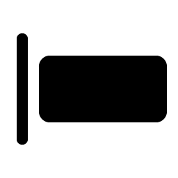 Align Left Simple Fill Smiley – Icons