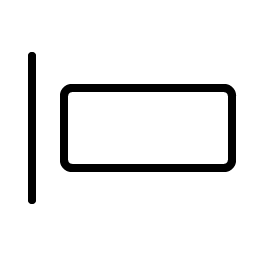 Align Left Simple Thin Smiley – Icons