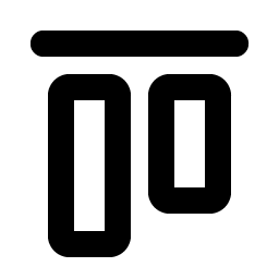 Align Top Bold Smiley – Icons