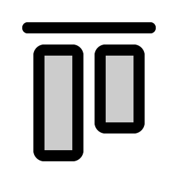 Align Top Duotone Smiley – Icons
