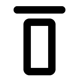 Align Top Simple Bold Smiley – Icons