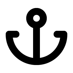 Anchor Simple Bold Smiley – Icons