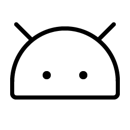 Android Logo Thin Smiley – Icons