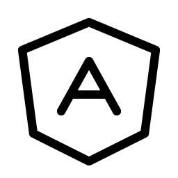 Angular Logo Light Smiley – Icons