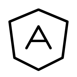 Angular Logo Thin Smiley – Icons