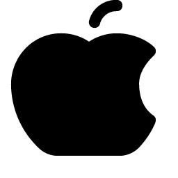 Apple Logo Fill Smiley – Icons