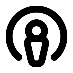 Apple Podcasts Logo Bold Smiley – Icons