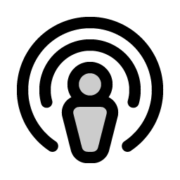 Apple Podcasts Logo Duotone Smiley – Icons