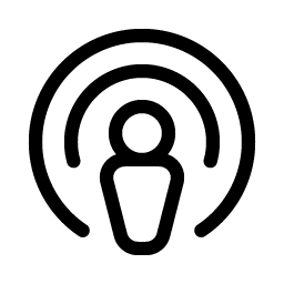 Apple Podcasts Logo Light Smiley – Icons