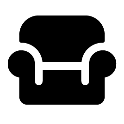 Armchair Fill Smiley – Icons