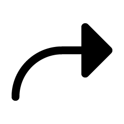 Arrow Bend Up Right Fill Smiley – Icons