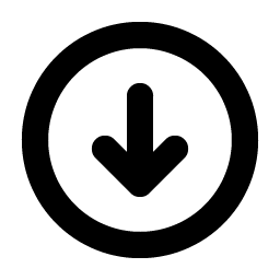 Arrow Circle Down Bold Smiley – Icons