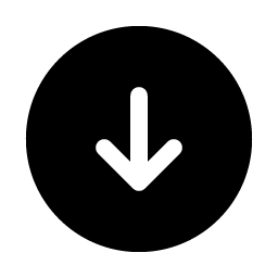 Arrow Circle Down Fill Smiley – Icons