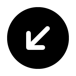 Arrow Circle Down Left Fill Smiley – Icons