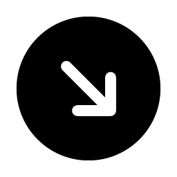 Arrow Circle Down Right Fill Smiley – Icons