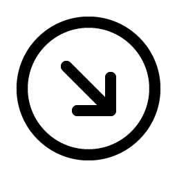 Arrow Circle Down Right Smiley – Icons