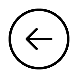 Arrow Circle Left Thin Smiley – Icons