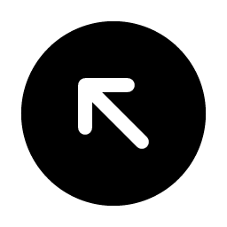 Arrow Circle Up Left Fill Smiley – Icons
