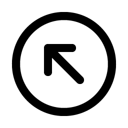 Arrow Circle Up Left Smiley – Icons